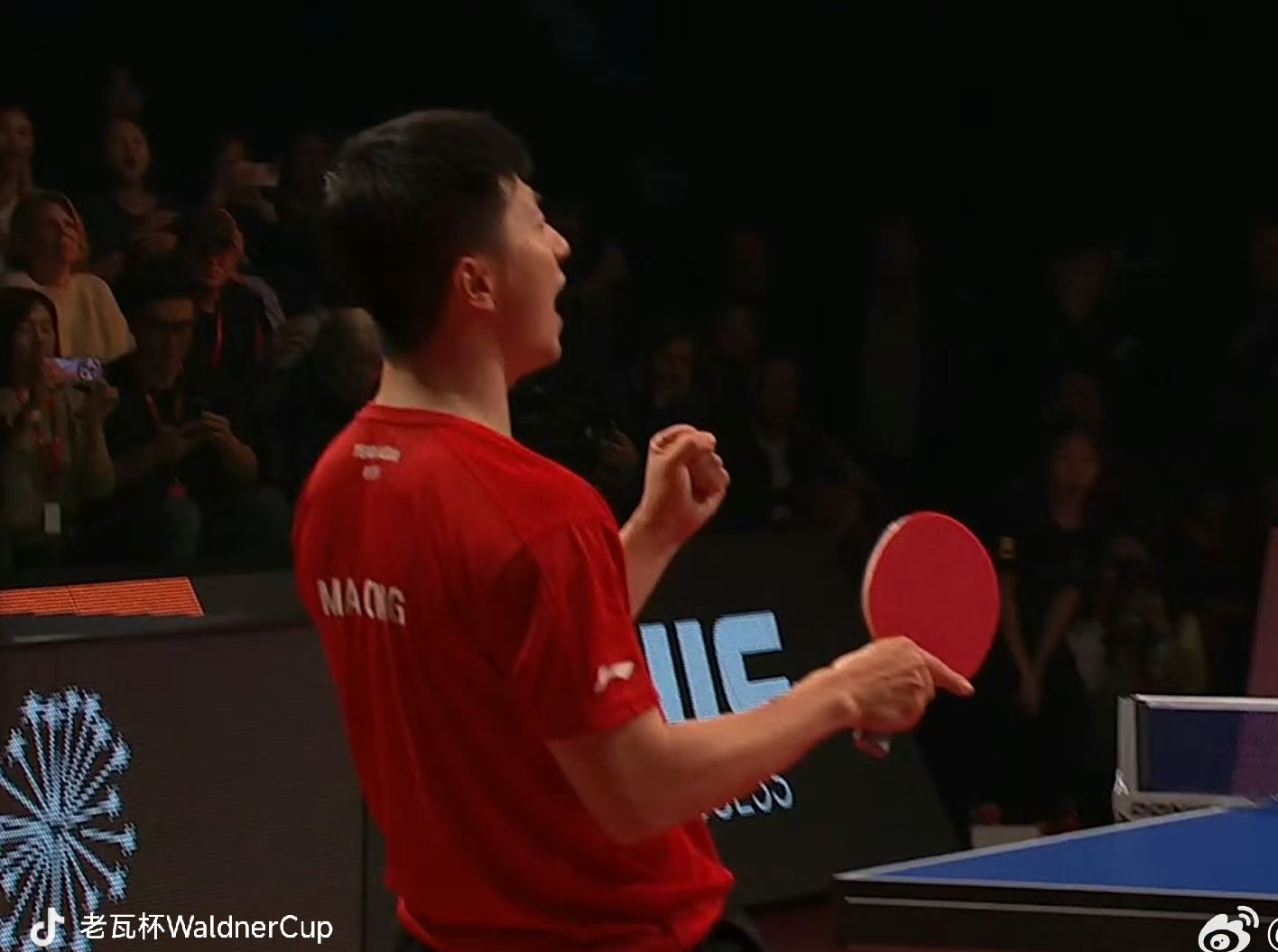 英国乒乓球队强势德国乒乓球队，奥恰洛夫统治全场