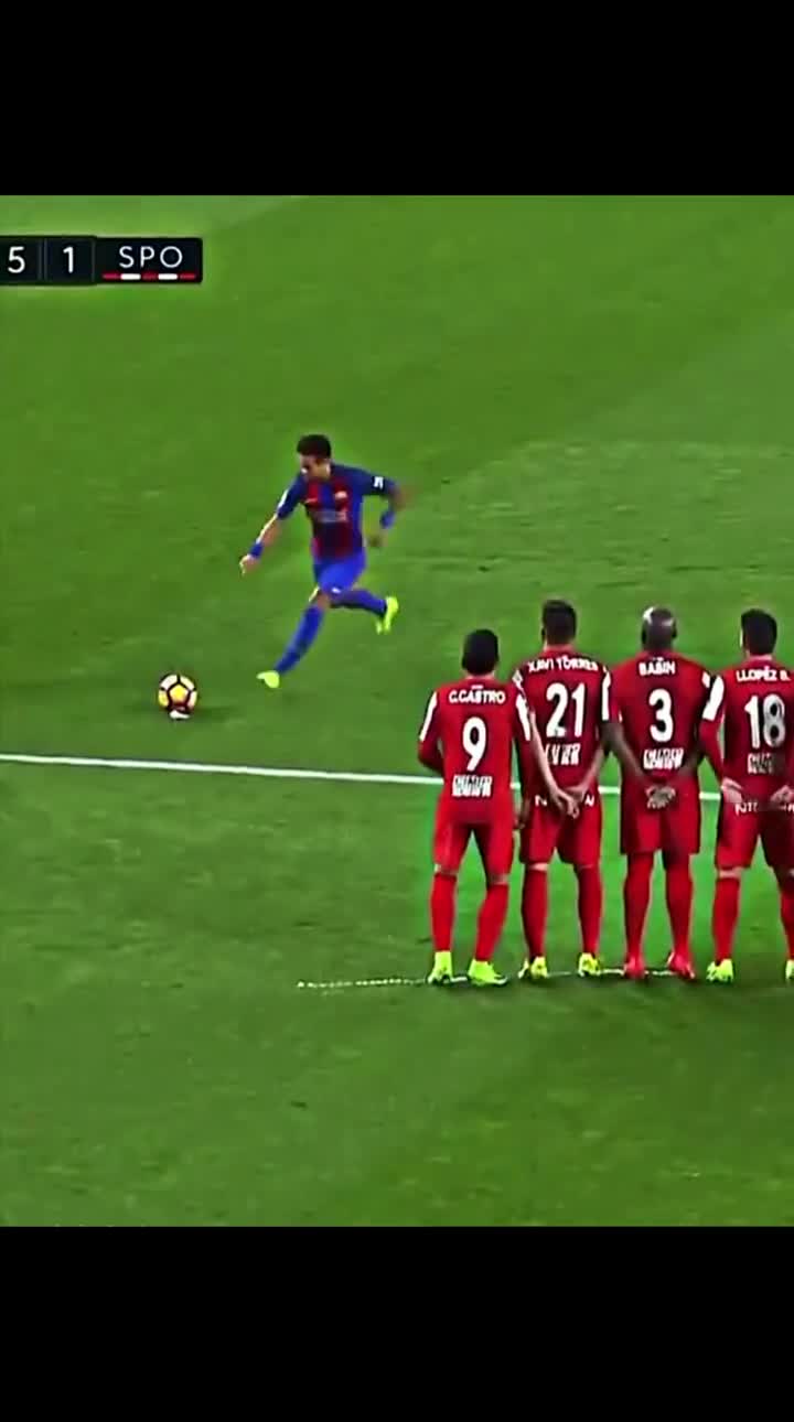 意大利绝杀巴萨，内马尔惊艳世界