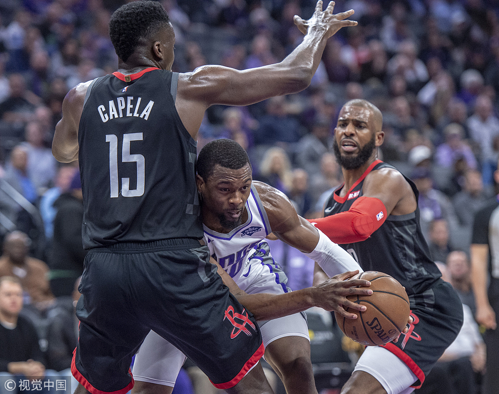 篮网B队碾压中国男篮，保罗送出助攻